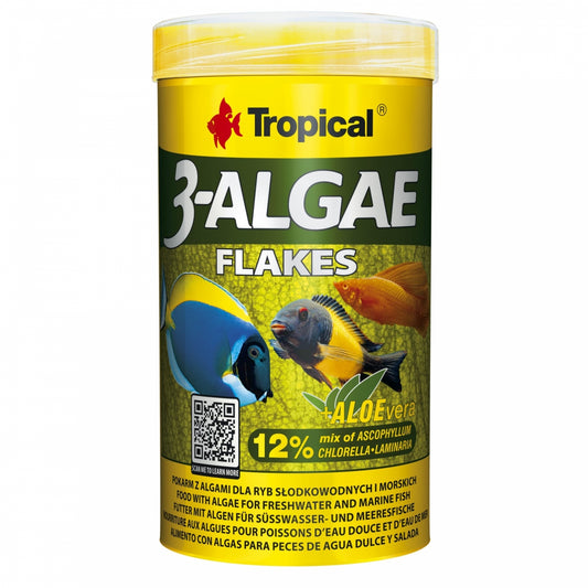 3-ALGAE Flakes -1000ml-200g-cutie