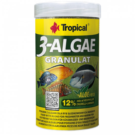3-ALGAE Granulat -250ml-110g-cutie