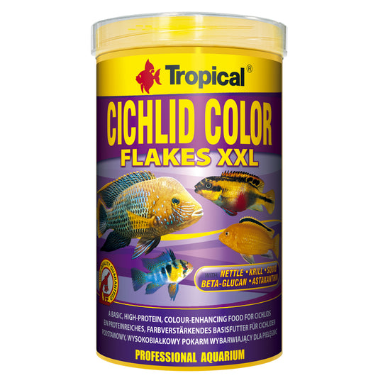 Cichlid Color Flakes -1000ml-200g-cutie