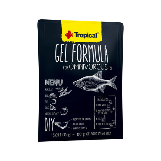 Gel Formula For Omnivorous Fish -35g-plic