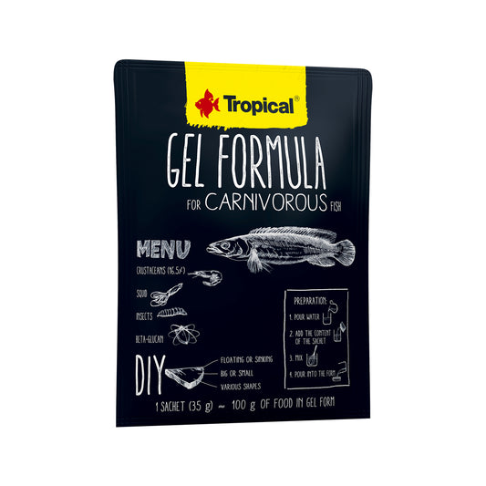 Gel Formula For Carnivorous Fish -35g-plic