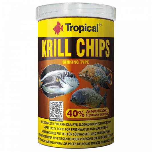 Krill Chips -1000ml-500g-cutie