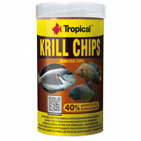 Krill Chips -250ml-125g-cutie