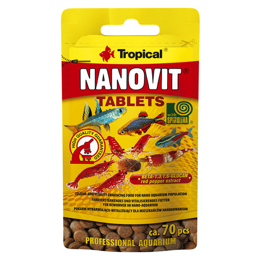 Nanovit Tablets -10g-Aprox.70Tabs-plic