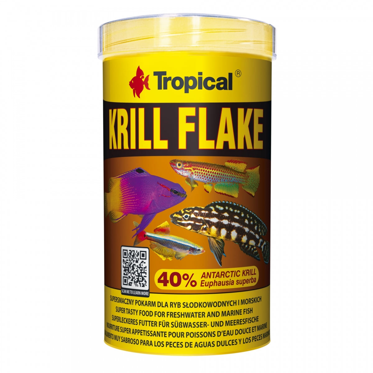 Krill Flakes -1000ml-200g-cutie