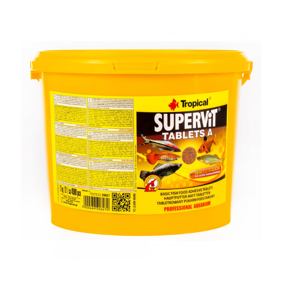 Supervit Tablets A -2L-2kg-4500tablete-galeata